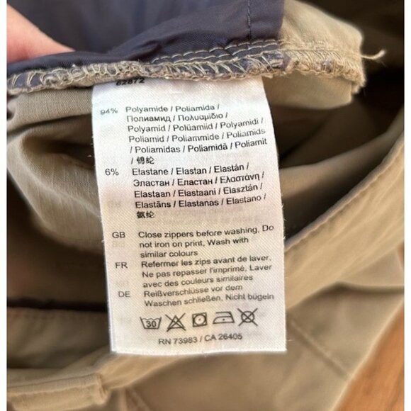 Helly Hansen Maridalen Shorts Women's Size XS Khaki Hiking Quick Dry Stretch - Picture 9 of 10